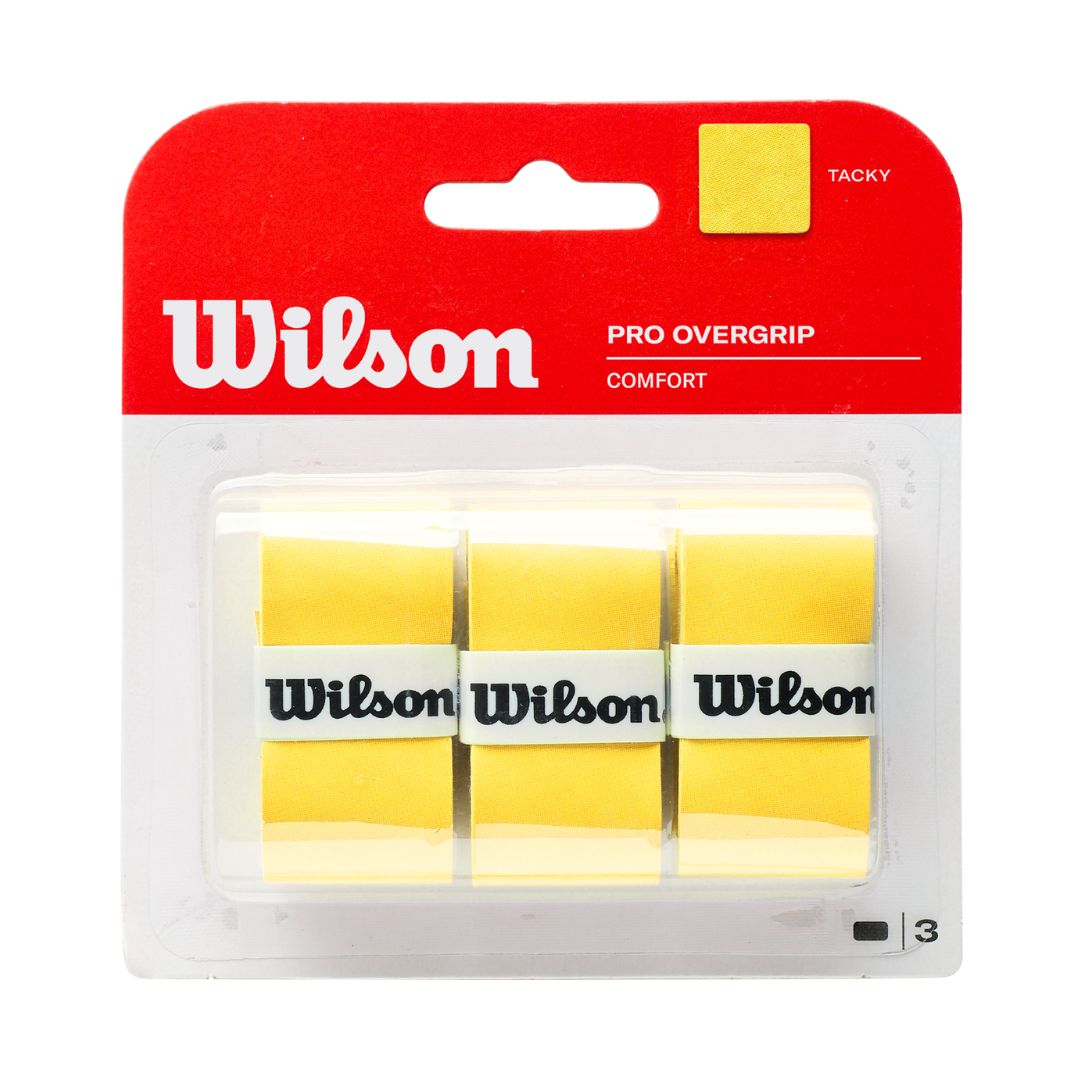 Wilson Pro Comfort Overgrip Gul Tape 3 stk
